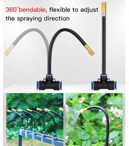 Automatic flower watering device flower watering nozzle micro irrigation cooling flower watering device