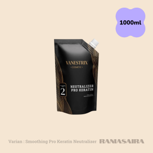 VANESTRIX Smoothing Pro Keratin Neutralizer 1000gr Step2 Obat Pelurus Rambut Natural Ikal Keriting