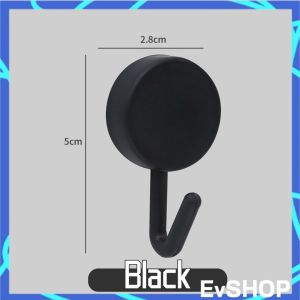 (1 PCS)Seamless Mini Wall Hook Cute Strong Adhesive Free Punch Wall Sticker Round Hanging Hook Bathroom Kitchen Hanger