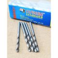 Mata bor Besi Eceran ukuran 2.5mm 3mm 4mm 4.5mm 5.5mm 6mm 7mm 8mm 10mm twist drill hss Original HARGA PER 1 PCS. 