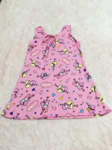 Cotton Sleeveless Ribbon Dress for Kids Random Designs | H&M inspired Dress for Kids | Dress for girls | Summer dress