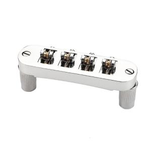 Professional Roller Saddles Guitar Bridge Replacement 4 String Guitar Bridge for Electric Bass Guitar Accessories