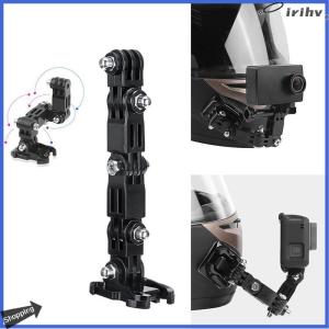 【jianzhanqinl】 Adjustable Base Helmet Mount for GoPro 10 9 8 EKEN Dji Action Camera Motorcycle Mount Riding Belt Head Accessory