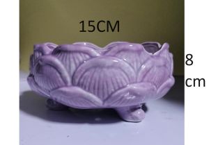 JCLSGP Lotus Ceramic Pot Creative Succulent Pot Flower Pot