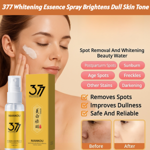 377 Whitening Essence Spray Brightens Dull Skin Tone Hydrates Moisturizes Radiant Glow Gentle Refreshing Mist Brightening Essence Skin Tone Corrector