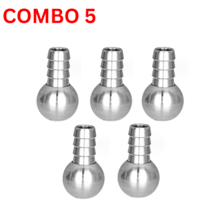 Đầu Lọc Inox Cho Ống Hút Bình Phun Tạo Bọt Tuyết