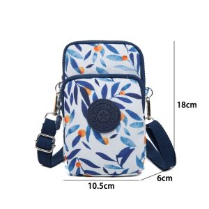 OPIOBAGS SLING BAG / TAS SELEMPANG WANITA / DOMPET HP SELEMPANG NYLON / KP 1600 MOTIF