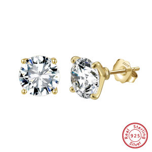 ORSA JEWELS 925 Sterling Silver with a Stunning Oval Zirconia Simple Yet Elegant Jewelry for Women for Everyday Wearing LZE532026