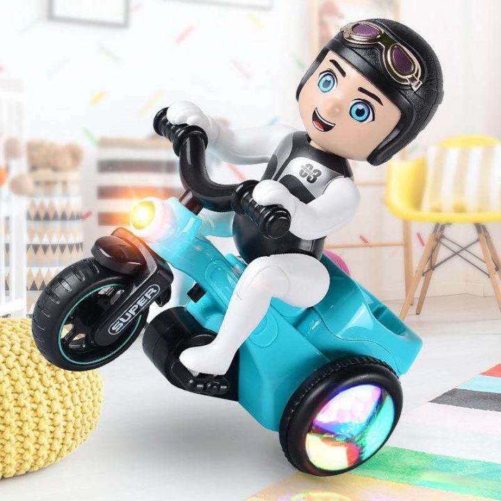 Didai 03 Electric Tricycle Bicycle Cool Baby Toys Little man rides