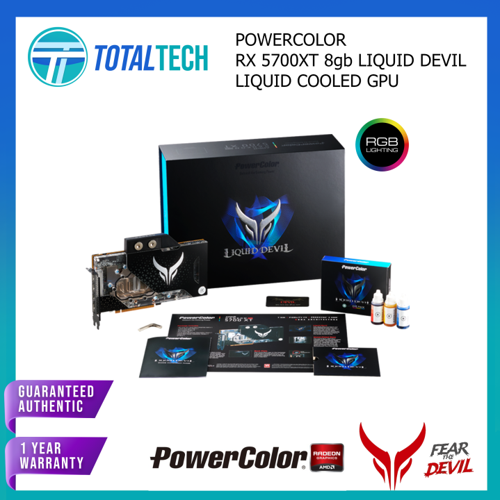 PowerColor Liquid Devil Radeon™ RX 5700 XT 8GB GDDR6 Radeon™ RX