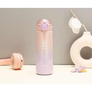 500ml JustFun Thermos Tumbler Bottle – Hot & Cold Vacuum Insulated with Safety Lock Lid