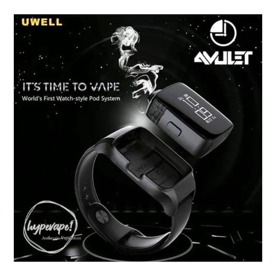UWELL Amulet. Watch Style Pod System - Pod Jam Tangan Vape - Authentic -  Lazada