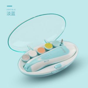 6 in 1 Electric Baby Nail Trimmer Clipper File for Newborn Toddler Kids Adult Pedicure Manicure | Ketip Kuku Bayi