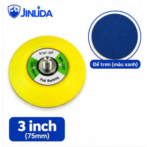 [JINLIDA] Đế dán nhám tròn( trơn/gai) cho máy hơi 2"3"5" (50mm75mm125mm)