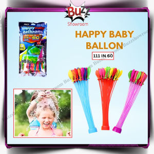 Happy Baby Balloons Magic Bunch Water Balloon 111 pcs Balon Air 111pcs