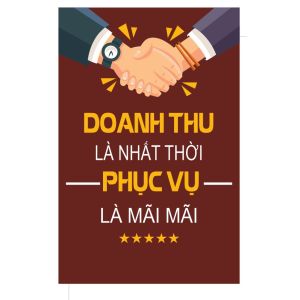 Tranh gỗ treo tường slogan văn phòng làm việc chất liệu in gỗ tráng gương bọc viền cao cấp