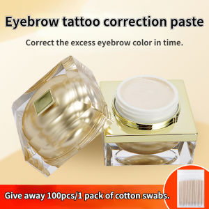 "Available" 1pcs eyebrow tattoo dissolving enzyme eyebrow correction paste timely fading agent semi-permanent makeup tattoo artist supplies tools pigment ink