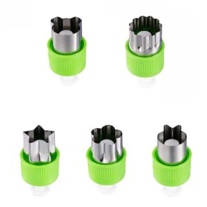 HUANG 5Pcs/set รูปร่างสัตว์รูปร่าง เครื่องตัดผักผลไม้ การ์ตูนลายการ์ตูน ดีไอวาย แม่พิมพ์นูน แม่พิมพ์แสตมป์ขนมอบ เหล็กไร้สนิม ตัดแม่พิมพ์ เครื่องใช้ในครัว