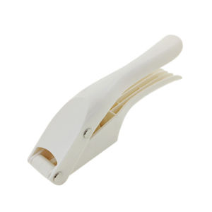 Garlic Press 2 in 1 Garlic Slicer and Garlic Mincer set PP+430 Stainless Steel Garlic Crusher Easy to Squeeze & Easy