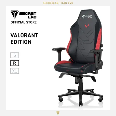 Secretlab TITAN Evo NEO™ Hybrid Leatherette Ergonomic Gaming Chair - Valorant with Head Pillow