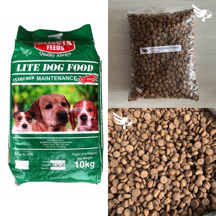 Selecta Feeds Lite Dog Extruded Maintenance 1kg Repacked For