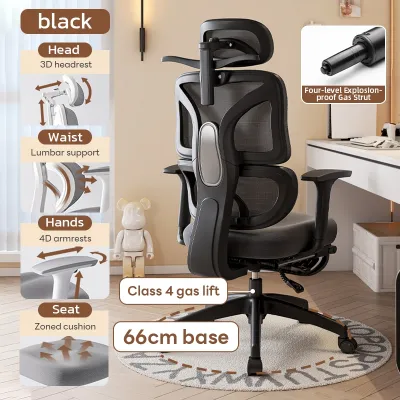 【30Day Free Trial】Xpanse W203 Ice Silk Mesh Ergonomic Office Chair Computer Study Chair Gaming Chair