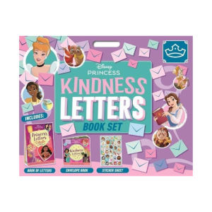 Disney Princess Kindness Letters Book Set With Envelope Book & Emoji Stickers