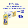 Thùng 24 chai Sữa bột pha sẵn cho người lớn tuổi Vinamilk Sure Prevent Gold 200ml - Sữa nước bổ sung dinh dưỡng và tăng cường sức khỏe. 