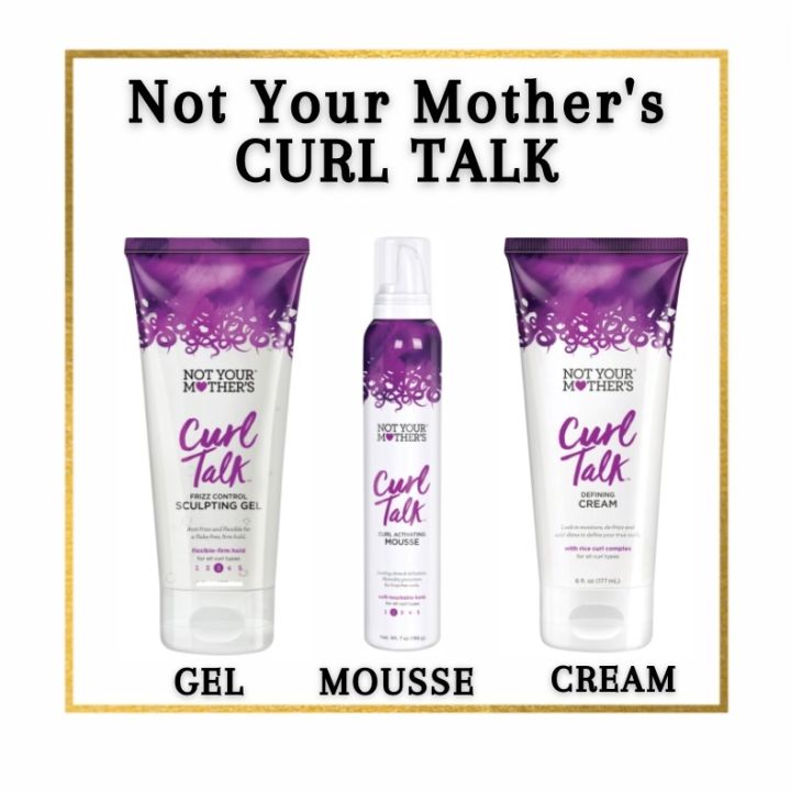 [COD]kanglan1854317 Not Your Mother's Curl Talk Gel Mousse Cream Curl ...