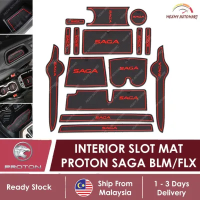 -Diamond- Proton X70 X50 PERSONA SAGA BLM FL FLX VVT EXORA WAJA SAGA NEW Interior Slot Mat Rubber Mat Anti-slip