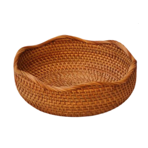 Artisanal Bread Basket With Technology Natural Fiber Kitchen For Fruits