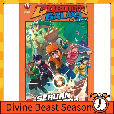 Anime booksKompilasi Komik Boboiboy Galaxy Musim 2: Jilid 1 - 6 [Eksklusif di Popular] Komik Berwarna
