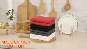 ABS Towel Kitchen Absorbent Microfiber Towel Kain Dapur Lap Kereta Meja Cermin Household Kitchen Dish Cloth Table Dish