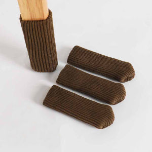 Chair Leg Cover Knitted Table Foot Pad Furniture Protector Anti Slip Floor Sarung Kaki Kerusi Meja