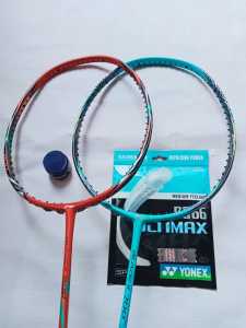 raket badminton lining bladex 700 & baldex 800