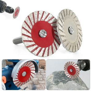 DOUBLEL Thread Sandstone Saw Blades Carving Wheel Cutting Discs Mini 40mm Stone Carving Blades Carving Grinding tool