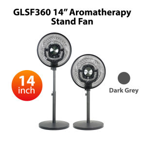 IONA 360 Degree High Velocity Stand Fan with Aromatherapy Diffuser and remote control - GLSF360