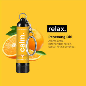 Organic Herbal Aromatherapy Stick for Focus & Relaxation - Natural Scent to Relieve Stress and Drive Away Drowsiness