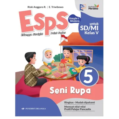 [Erlangga Official] Esps Seni Rupa Sd/Mi Kelas 1 2 3 4 5 6 Kurikulum merdeka