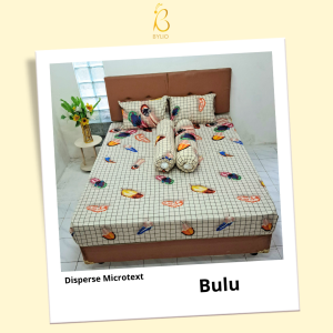 Bylio- Sprei King  no 1 180x200 Tinggi 20 Bantal 2 Guling 2 Anti Geser Double Elastic Home made