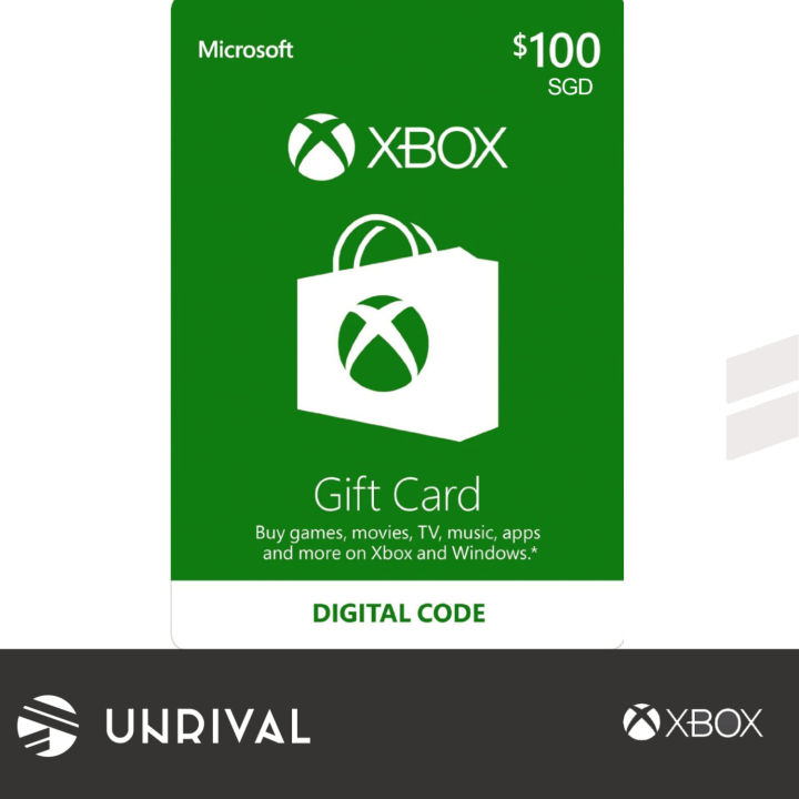 Microsoft 100 shop gift card