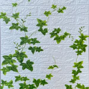 70CM*70CM Wallpaper Dinding Kamar Tidur 3D Foam Aesthetic Ruang Tamu Plafon Batu Bata Dekorasi Dinding Untuk Murah Wall Stiker Anak Stiker Dinding