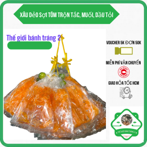 10 bịch dẻo sợi trộn tắc bánh tráng trộn Tây Ninh siêu ngon