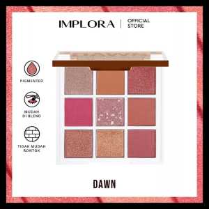 IMPLORA Eyeshadow Palette Dawn | Twilight | Ocean | Desert - 9 Colors