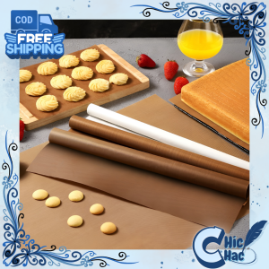 Kertas Baking Roti Praktis / Paper Mat Oven Tahan Panas / Kertas Baking Paper Alas Masak Non Stick Serbaguna