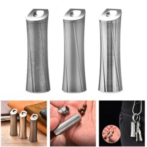 Thuốc container hộp cắm trại thuốc Trường hợp với vòng cổ móc khóa du lịch trong chuyến đi cắm trại và đi bộ đường dài