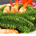 RONG NHO Tách Nước gói 100G (Nở được 300G Rong Nho Tươi) | Nhai Giòn bụp đã miệng. 