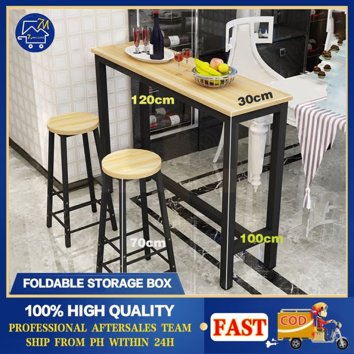 7-mazzone-1-x-bar-table-2-x-high-bar-stool-dining-table-long-bar