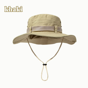 Camping Hat Cap Topi Cowboy Hat Hiking Bucket Hat Jungle Cap Hat Boonie Hat Fishing Hat Fisherman Hat Forest Men Women 渔夫帽