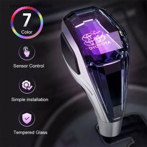 Elegant LED Crystal Shift Knob with Infrared Sensor for Toyota for Honda for Mitsubishi for Ford - Universal Manual Transmission Gear Lever